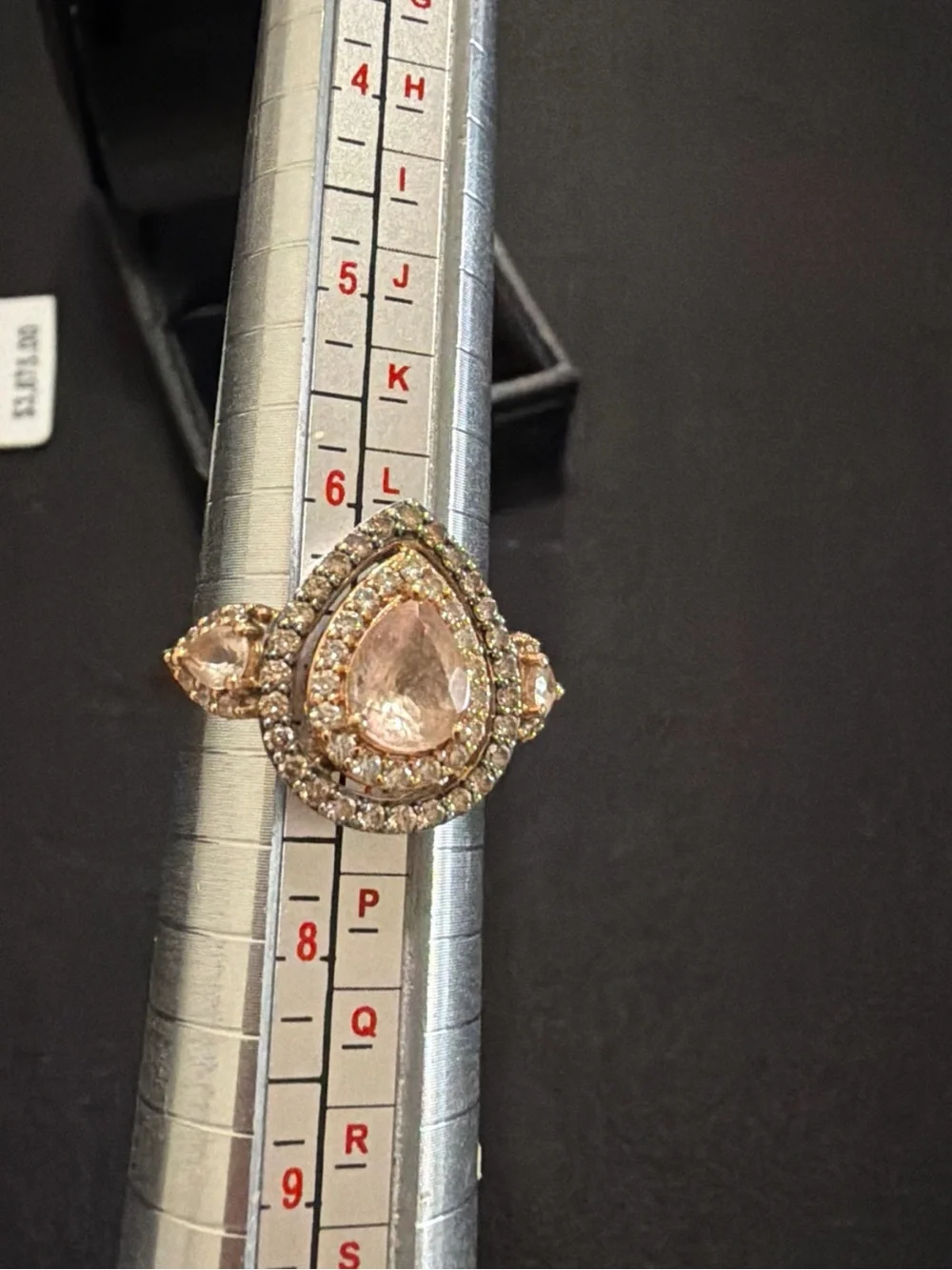 14k Le Vian Crème Brûlée Morganite And Colored Natural Diamond Ring
